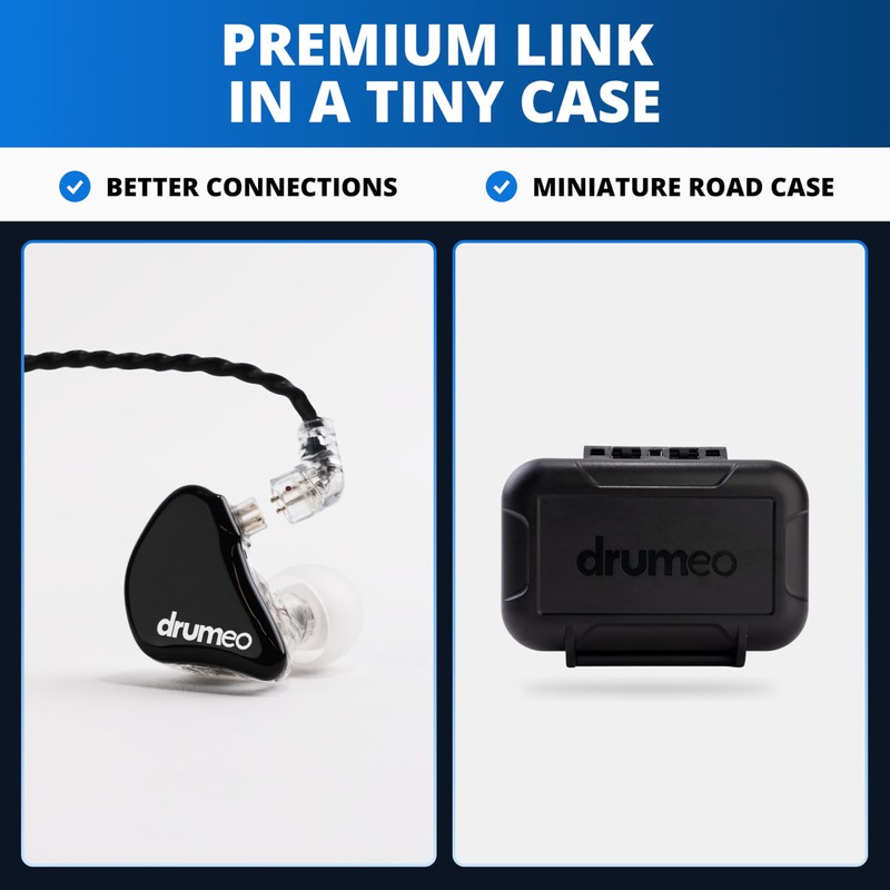 Drumeo EarDrums Black Edition
