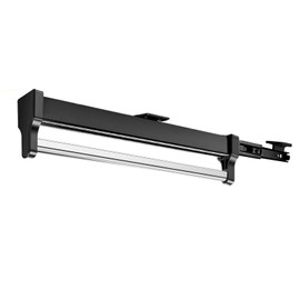 MAFAGE Valet Rod for Closet Pull Out, Adjustable Heavy Duty Steel Clothes Storage Hanger Rack Bar for Pants Coats (447mm/17.6inch)
