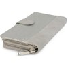 styleBREAKER purse in a 2-tone metallic look and press stud