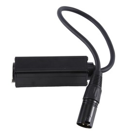 Daiilg Noise Ground Loop Audio Isolator Current Sound Eliminates Noise Isolator XLR Eliminates, Female to Male