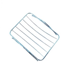 square stainless soap stand 7ea