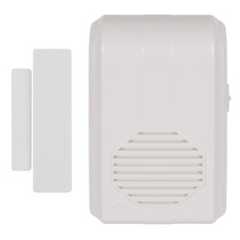 Safety Technology International, Inc. STI-3360 Wireless Entry Alert Chime with Receiver, Door or Window Transmitter Sensor STI-3353 Receiver Sold Separately,White