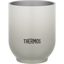 Thermos JDT-240 LGY Stainless Steel Vacuum Insulated Cup, 8.5 fl oz (240 ml), Light Gray, Hot Water