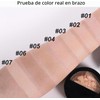 Base de maquillaje en polvo horneado, correctora y con control