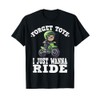 Forget toys i just wanna ride, Kids Dirt Bike T-Shirt
