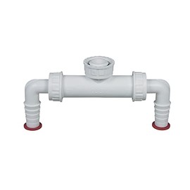 Dallmer Washing Machine Double Connection 1 DN25 White