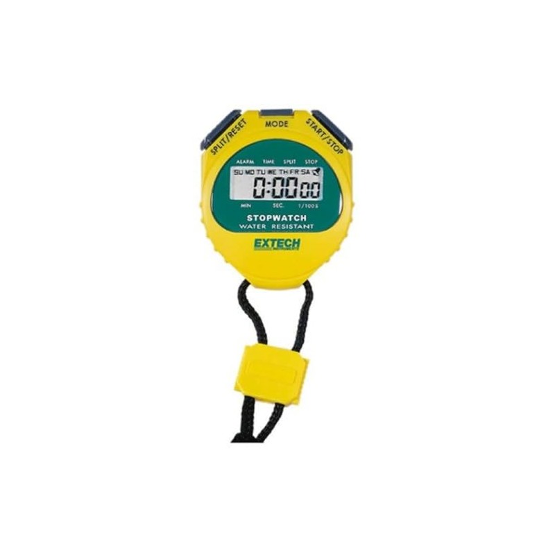 Extech Instruments 365510 Stopwatch/Clock with Backlit Display