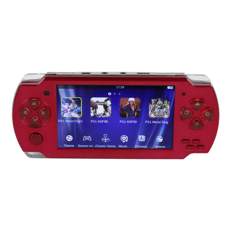 LCD Smooth Gaming Handheld Video Game Console Comfortable Typing Video