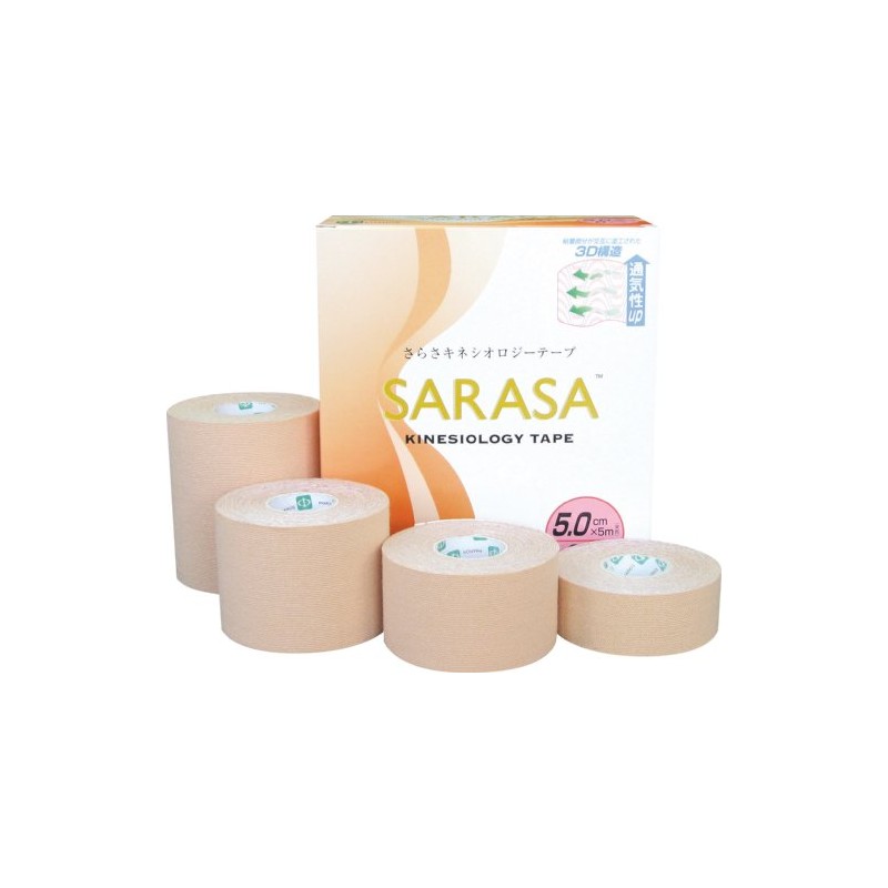 Pharos KL375 Kinesiology Tape Beige, 1.5 inches (3.75 cm) Width