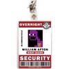 William Afton Security ID Badge V2