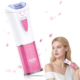 Glabrouse Skin Epilator, Glabrouse Epilators Hair Removal, 2025 New Smooth Glide Epilators for Facial with LED, Cordless Hair Removal Device, Hair Remover for Women Face/Arm/Bikini Area/Legs/Underarm