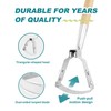 Hula Hoe Stirrup Hoe Mini for Weeding Action/Scuffle Loop Hoe