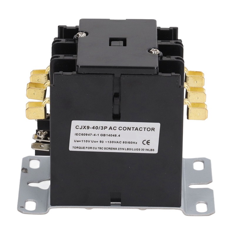 Air Conditioner Contactor Heating Ventilation Air Conditioning Contactor 40A 3P