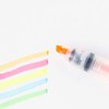 MUJI Polypropylene Knock Highlighter Pens 5 Color Set