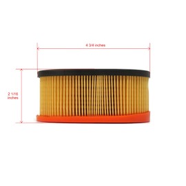 The ROP Shop | Laser Replacement for Air Filter Kit/Set Partner K650, K700 Active II & III Concrete Saws