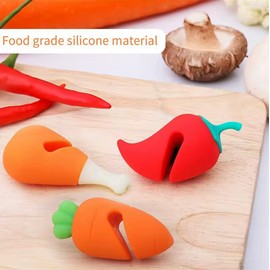 Silicone Anti-Overflow Pot Lid Holder - Heat Resistant Spill Stopper for Boiling