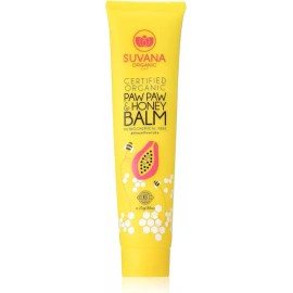 SUVANA 수바나 뷰티 인증 발포 허니 밤 0.88온스 Subana Beauty Certified Effervescent Honey Balm 0.88 Ounces [Paw Honey]