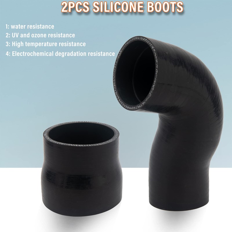 Cold Side Intercooler Pipe Upgrade Kit for Ford 6.7L Powerstroke
