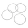 4PCS Bling Car Speaker Cover Vehicle Door Audio Speaker Reflective