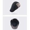 Flat Cap Men's Peaked Cap Beret Newsboy Beret Hat Flat