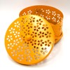Millya Mosquito Coil Holder with Cover Classical Metal Anti-scald Hollow