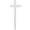 Woodhaven Memorial Cross - Steel Grave Marker 28 x 10