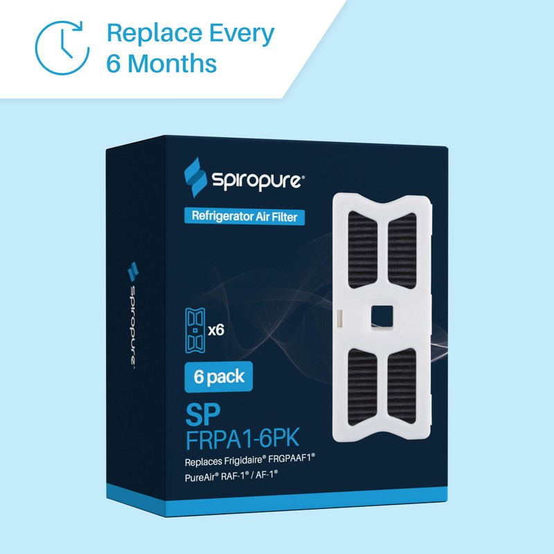 SpiroPure SP-FRPA1 Refrigerator Pure Air Filter Compatible Replacement for Frigidaire