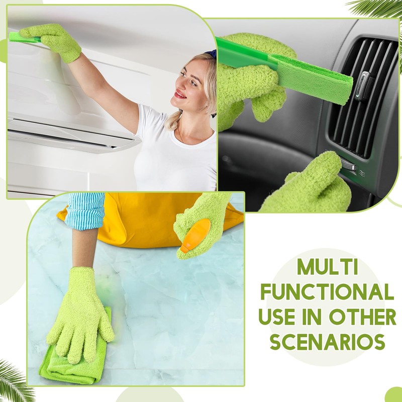 Dansib 20 Pcs Plants Cleaning Set Include 1 Pair Dusting