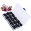 2575Pcs Plastic Eyes and Noses Pack Safety DIY Craft Kit