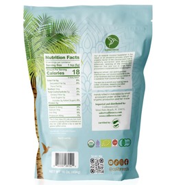Colibreeco, Organic Coconut Sugar, 1 Pound (Pack of 6): Sweeten your Drinks and Recipes With Coconut Palm Sugar, Gluten-Free, USDA Organic, Unrefined, Naturally Sweet, and Chemical-Free.