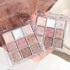 Glitter Eyeshadow Palette for Women - Shimmer Makeup Palette with