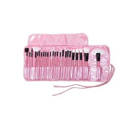 24 PCS Makeup Brushes Premium Makeup Brushes Set Complete Cosmetic Brush Collection for Foundation Blending Powder Blush Eyeshadow (Pink 24 PCS)
