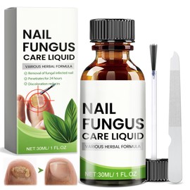 30ml Nail Repair for Fingernails, Nail Elixir for Toenails, Finger Nail Solution, Nail Softener for Thick Toenails Toe, Restores the Appearance of Damaged, Cracked, and Discolored Nails