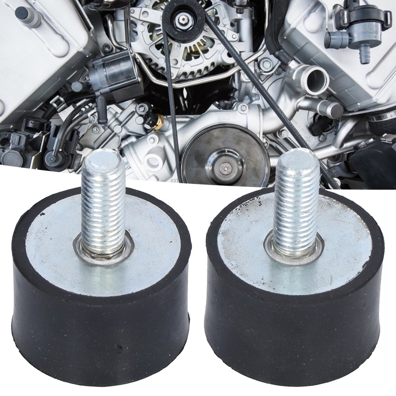 2Pcs AntiVibration Mount Rubber Isolator for Air Compressor Diesel Engine