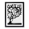 A Monochrome Tree No.5 Framed Print for Living Room Bedroom