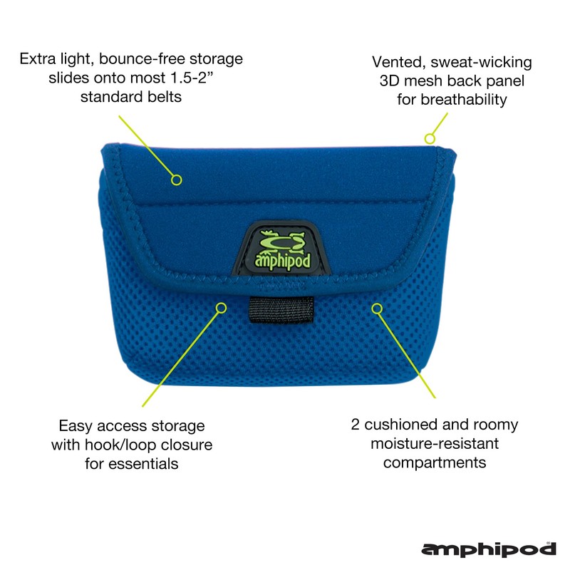 Amphipod Rapid Access Pouch, Storage Waist Pouch for Running, Jogging