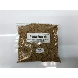 Fenugreek Seeds 8oz Non-GMO Trigonella Foenum Graecum Whole Methi Seed Bulk GREENandORGANIC
