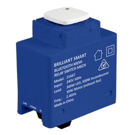 Brilliant Lighting Smart Bluetooth Mesh Relay Switch Mechanism