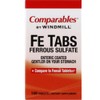 Comparables By Windmill Fe Tabs Ferrous Sulfate Tablets 100 Tablets