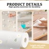 LFCFBH Kitchen Drawer Liner, Non-Slip Waterproof Shelf Cupboard Liner for