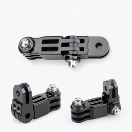 WUDQIJI Action Camera Extension Arm Tripod Mount Adapter Set with Thumb Screw Gopro Extension Adapter for GoPro General and Other Action Cameras, Total 12 Pieces Set (Reverse)