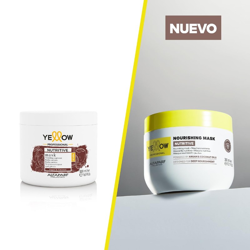 Yellow Professional Nutritive Nourishing Mask 300 ml - Mascarilla Nutritiva