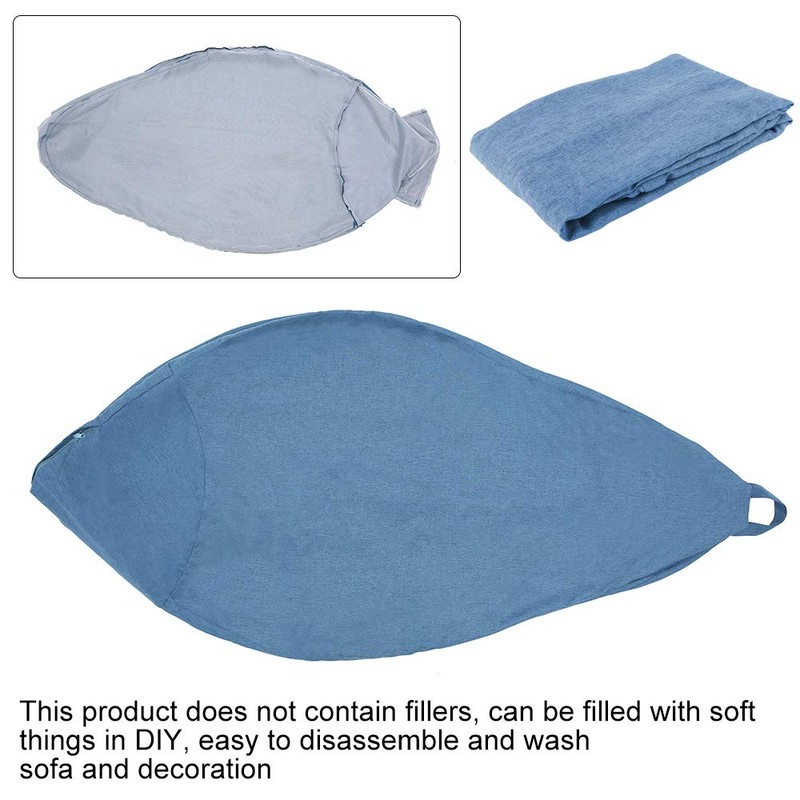 BAODBF Bean Bag Cover without Filling 100 x 120 cm