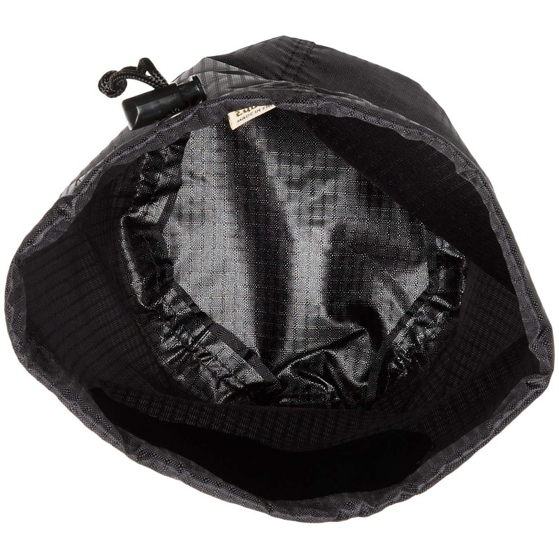 Bilby Nylon Stuff Bag Black 6" x 11"