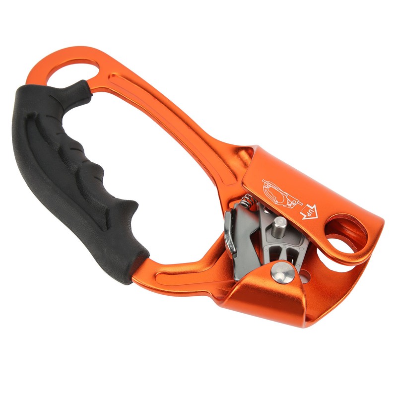 Climbing Hand Ascender Aviation Light Alloy Mountaineering Rock Rappelling Gear