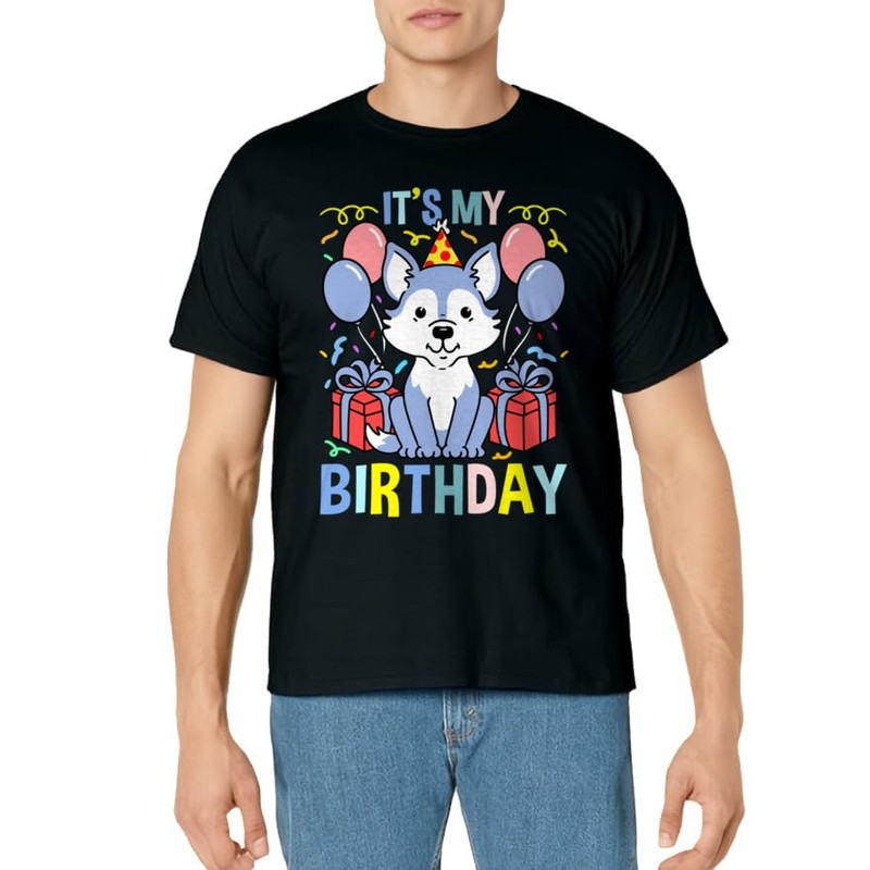 Its My Birthday Wolf T-Shirt
