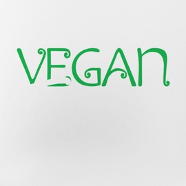 CafePress Vegan Feminist Female Feminism Gift Frosted Stein 16 oz Frosted Glass Beer Mug