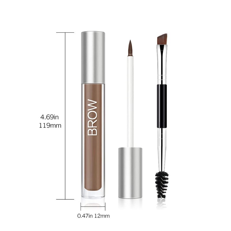 Waterproof Eyebrow Gel for Long Lasting, Highly Tinted Liquid Eye