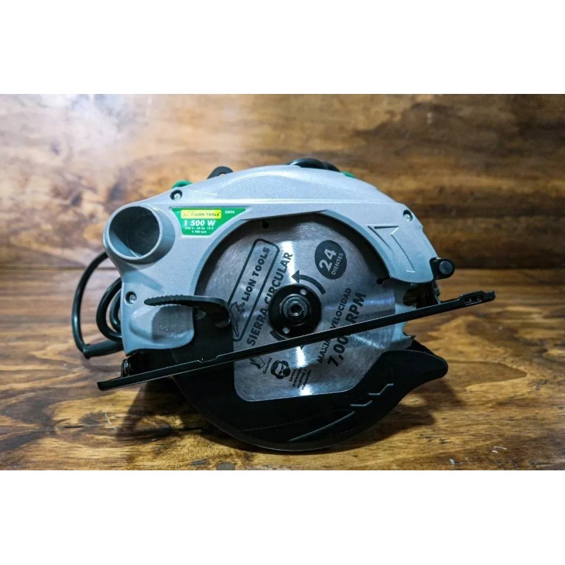 Lion Tools Sierra Circular Profesional 7 1/4 1500w Lion Tools