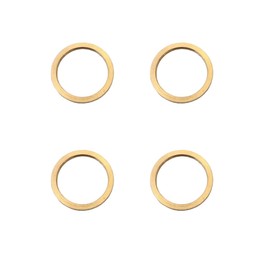 4PCS Saw Blade Bushings, 5/8" to 1/2" Brass Adapter Bushing Washers, Thickness of 1mm
